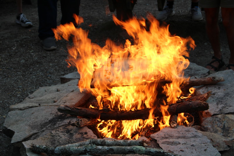 burning the board